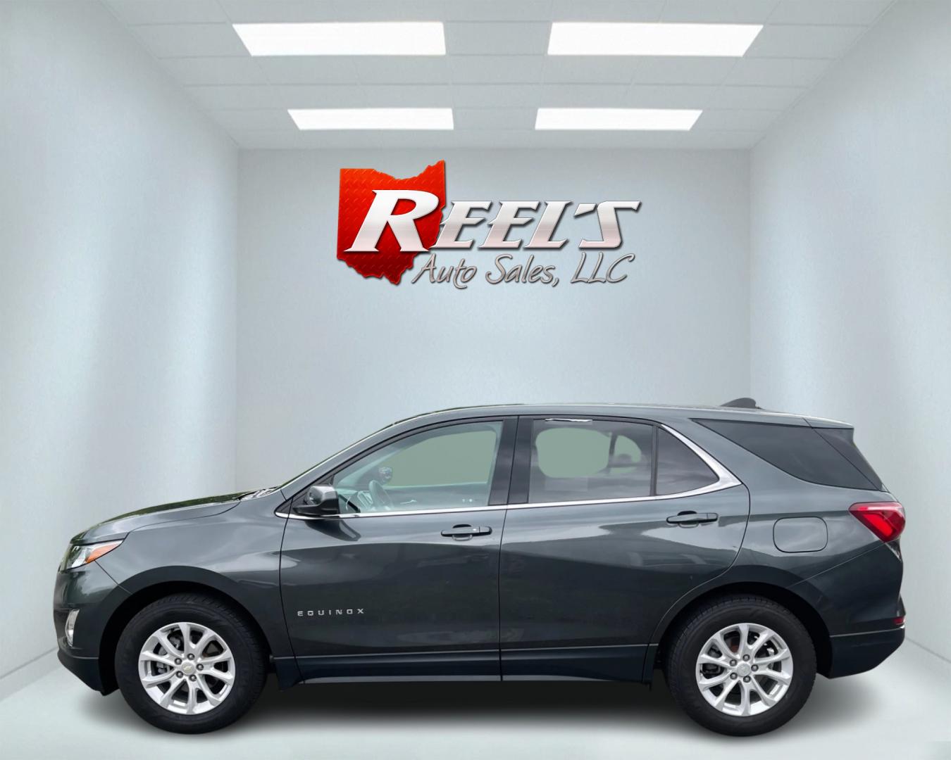 2020 Gray /Black Chevrolet Equinox LT 2WD (3GNAXKEV8LL) with an 1.5L I4 DIR DOHC 16V TURBO engine, 6A transmission, located at 547 E. Main St., Orwell, OH, 44076, (440) 437-5893, 41.535435, -80.847855 - This 2020 Chevrolet Equinox LT FWD is a practical and efficient compact SUV. It's powered by a 1.5L turbocharged I4 EcoTec engine mated to a 6-speed automatic transmission, delivering an impressive 31 mpg on the highway. Exterior features include LED daytime running lights, dusk-sensing headlights, - Photo#8